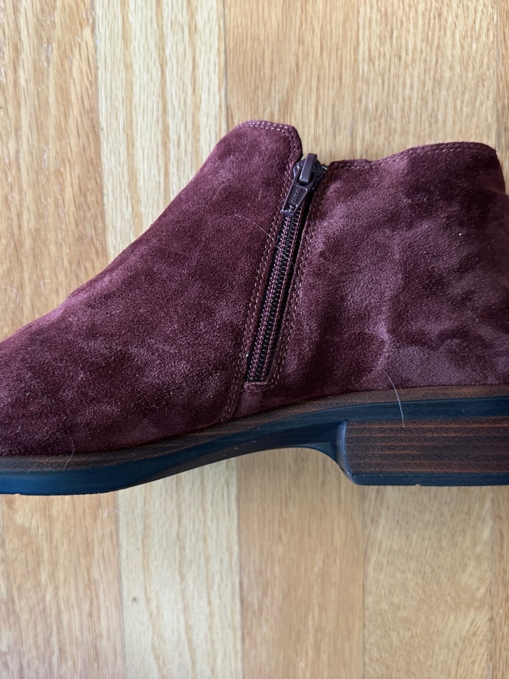Naot suede ankle boots